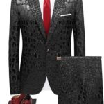 (Suit + Pants) Men's Business Gentleman British Wedding Dress Two-piece Suit