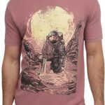 Vintage Graphic Tees for Men  Relaxed Fit Lightweight Retro Faded Soft Wash T-Shirt