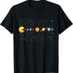Funny Solar System - Astronauts Space Video Games T-Shirt